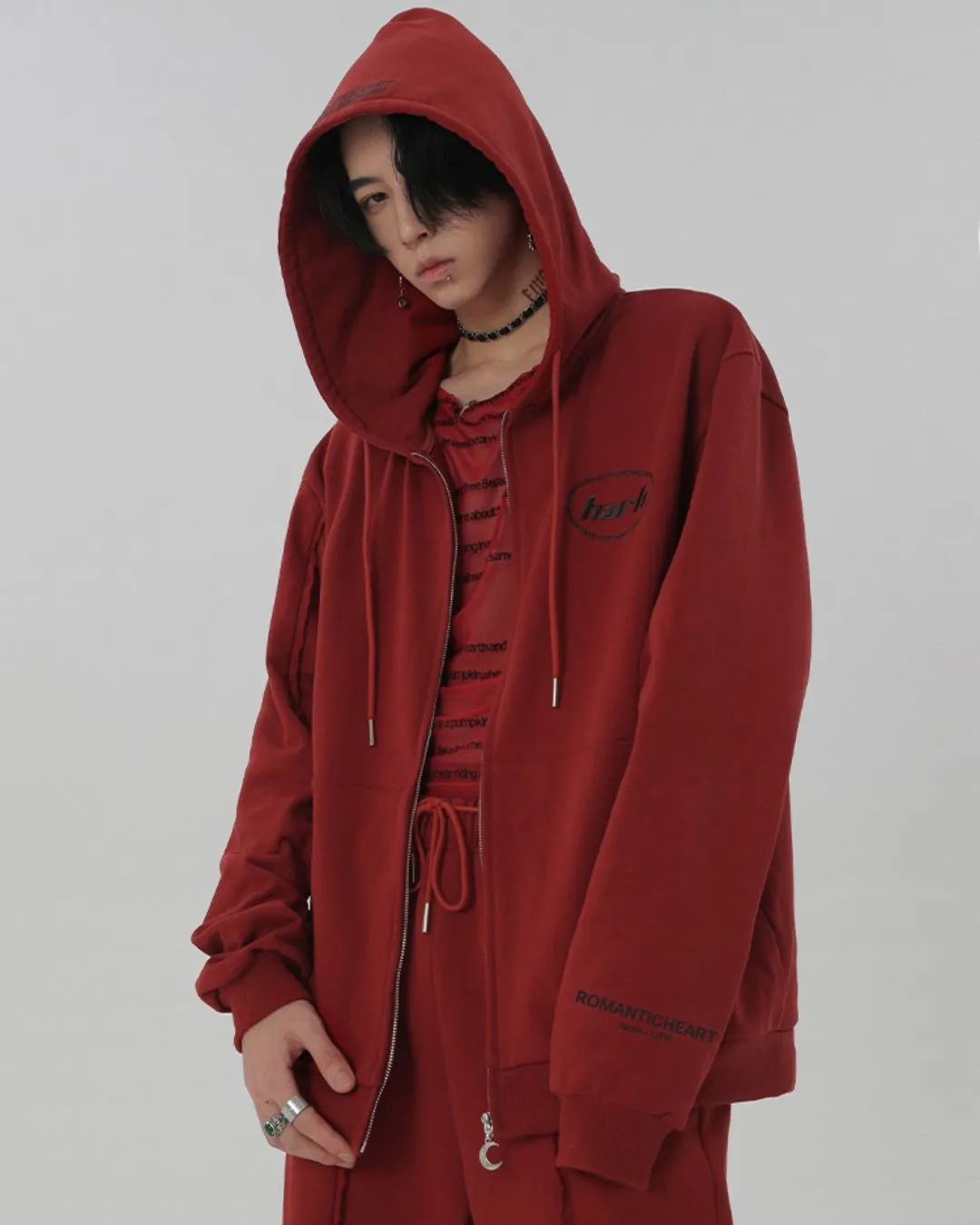 Oversized Logo Hoodie＆Pants HAR0006