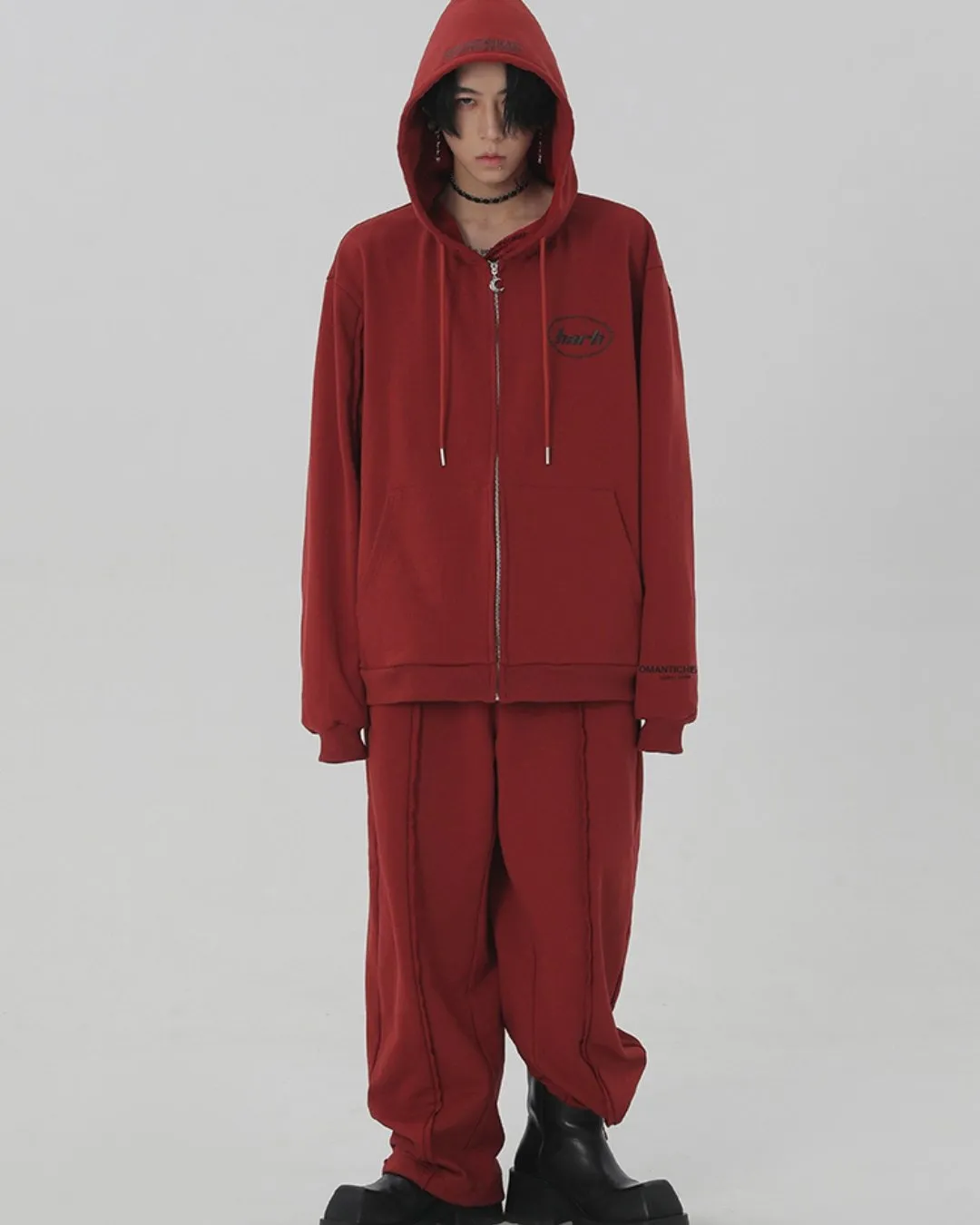 Oversized Logo Hoodie＆Pants HAR0006