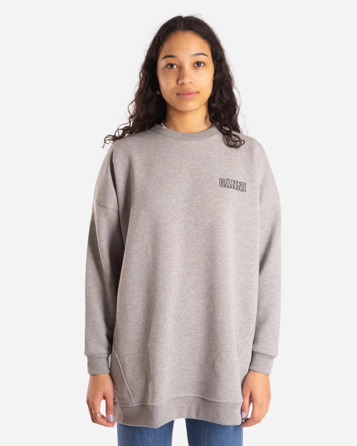 Oversized Sweatshirt - Paloma Melange