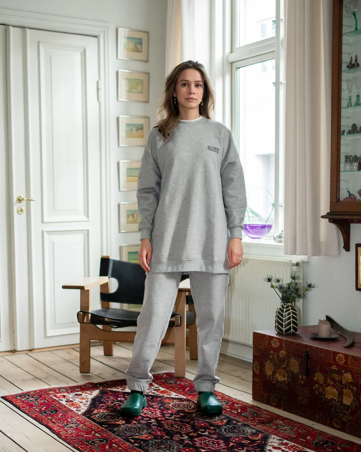 Oversized Sweatshirt - Paloma Melange