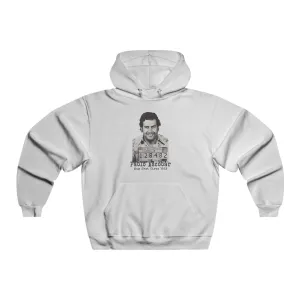 Pablo Escobar Mug Shot (Black Font) Hoodie
