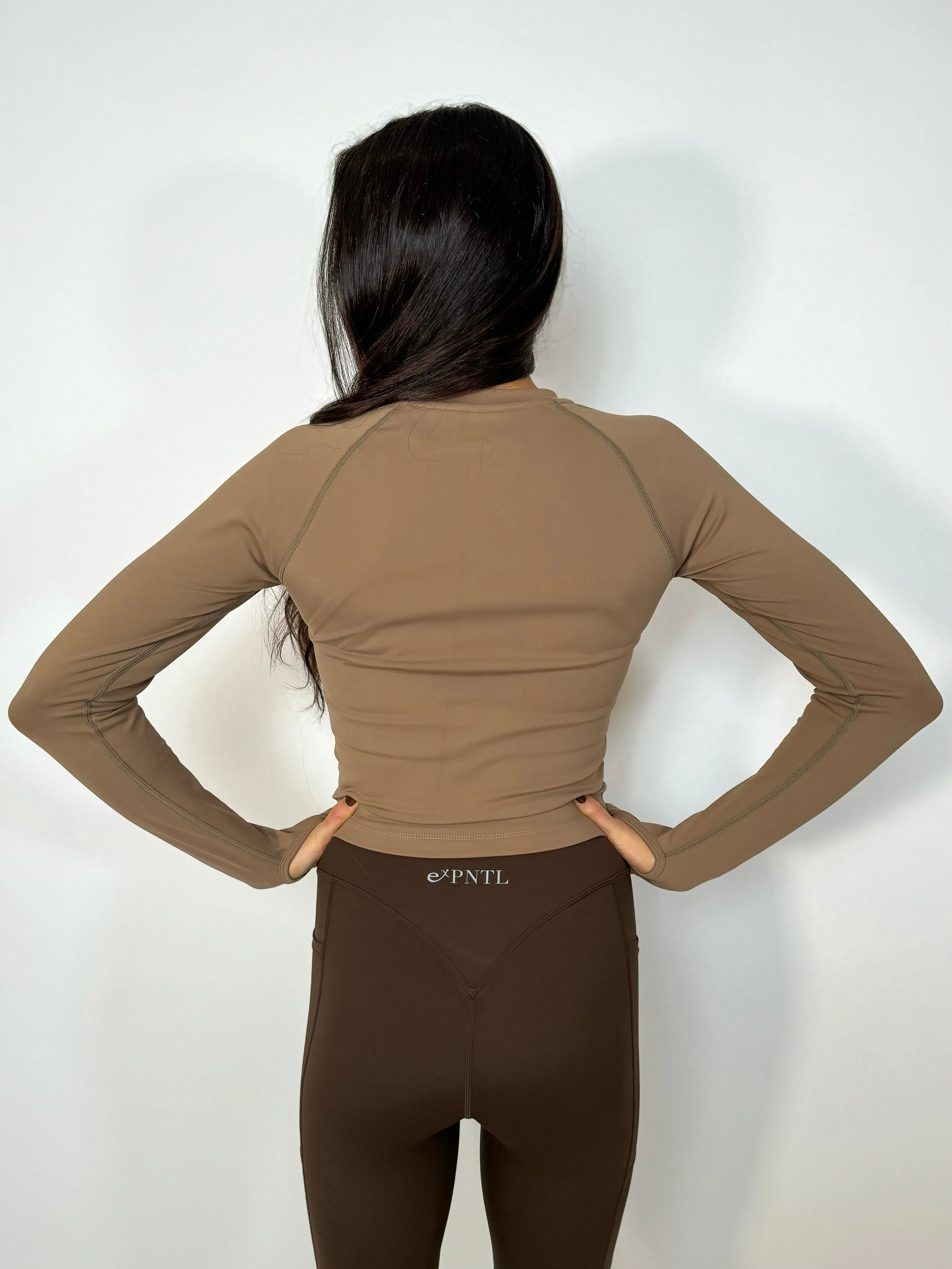 Performance Long Sleeve- Cappuccino