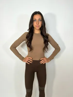 Performance Long Sleeve- Cappuccino