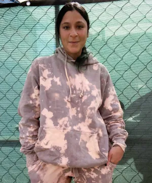 Pink Zinc Tie Dye Hoodie