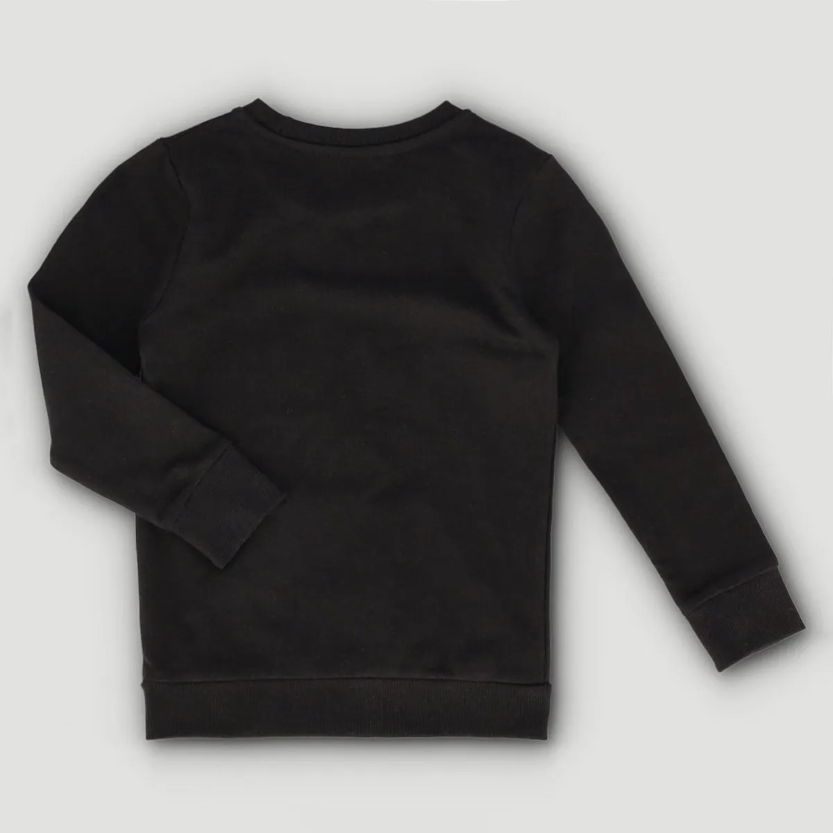 Plain Crew Kanga Pocket Top - Black
