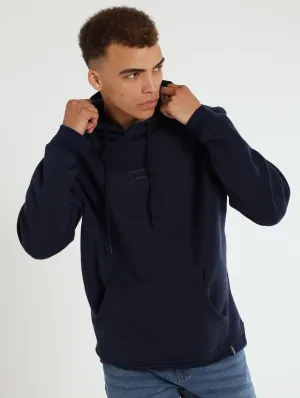 Plain Hoody - Navy