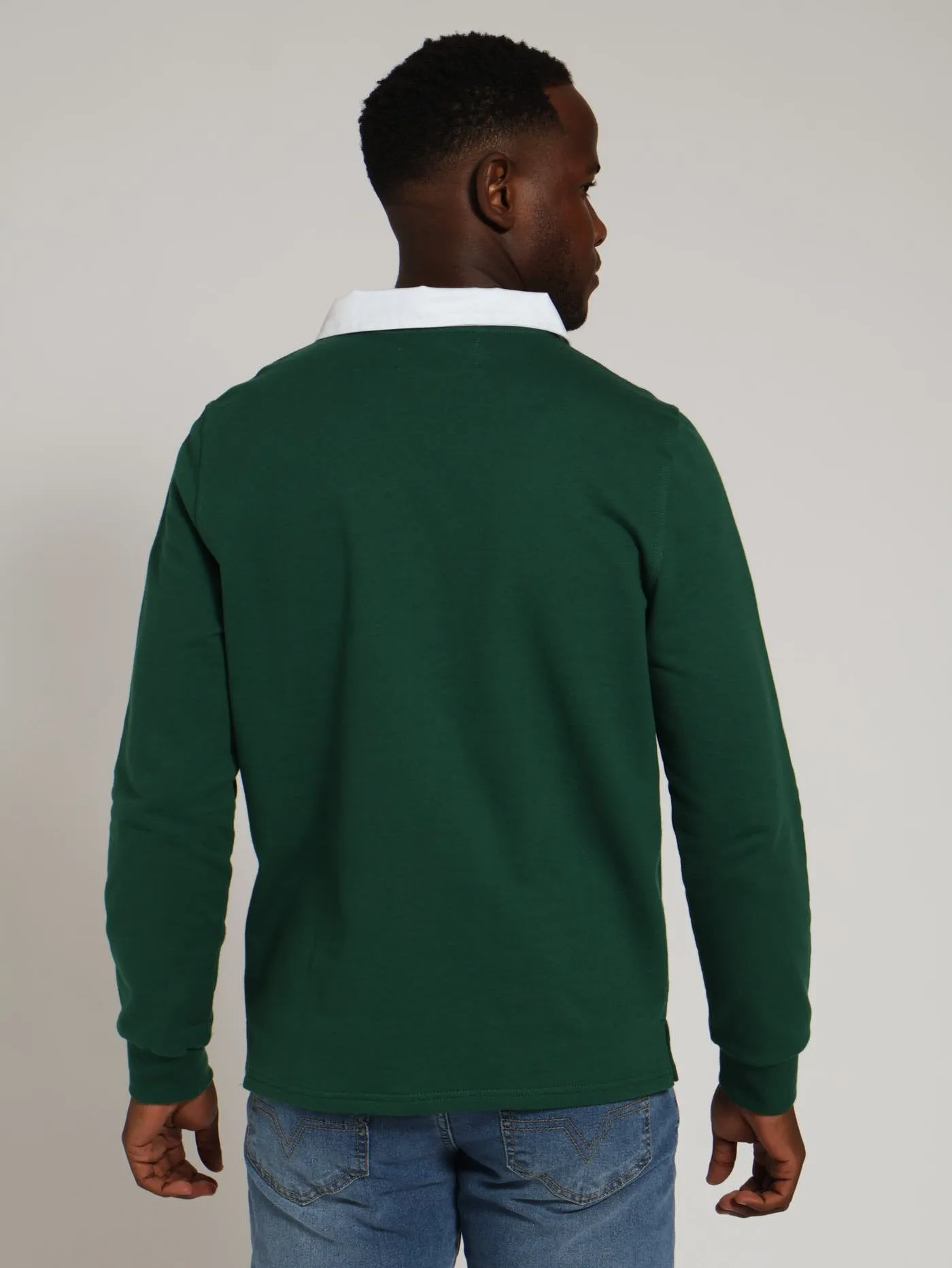 Plain Rugby Top - Olive