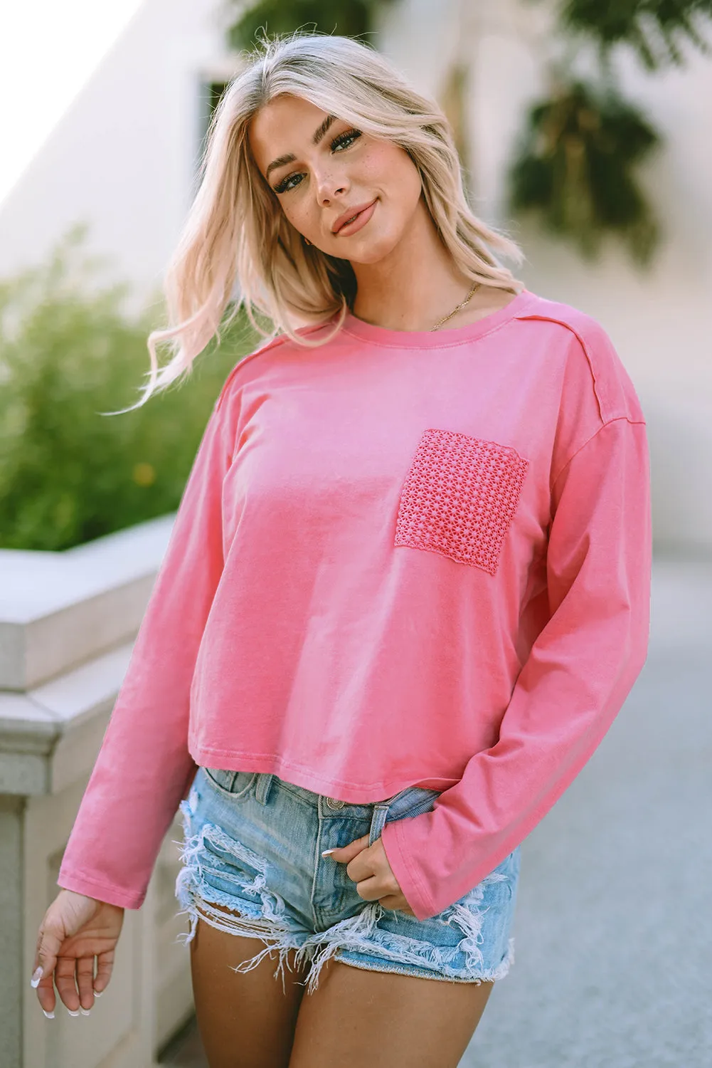 Pocket Long Sleeve T-shirt