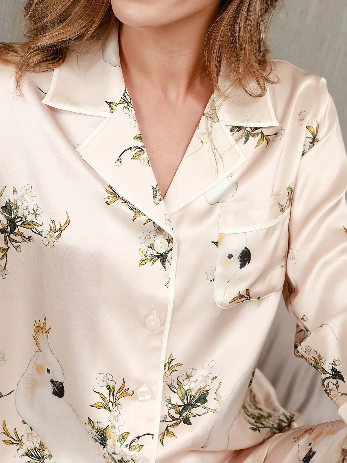 Pure Silk Pajama Set