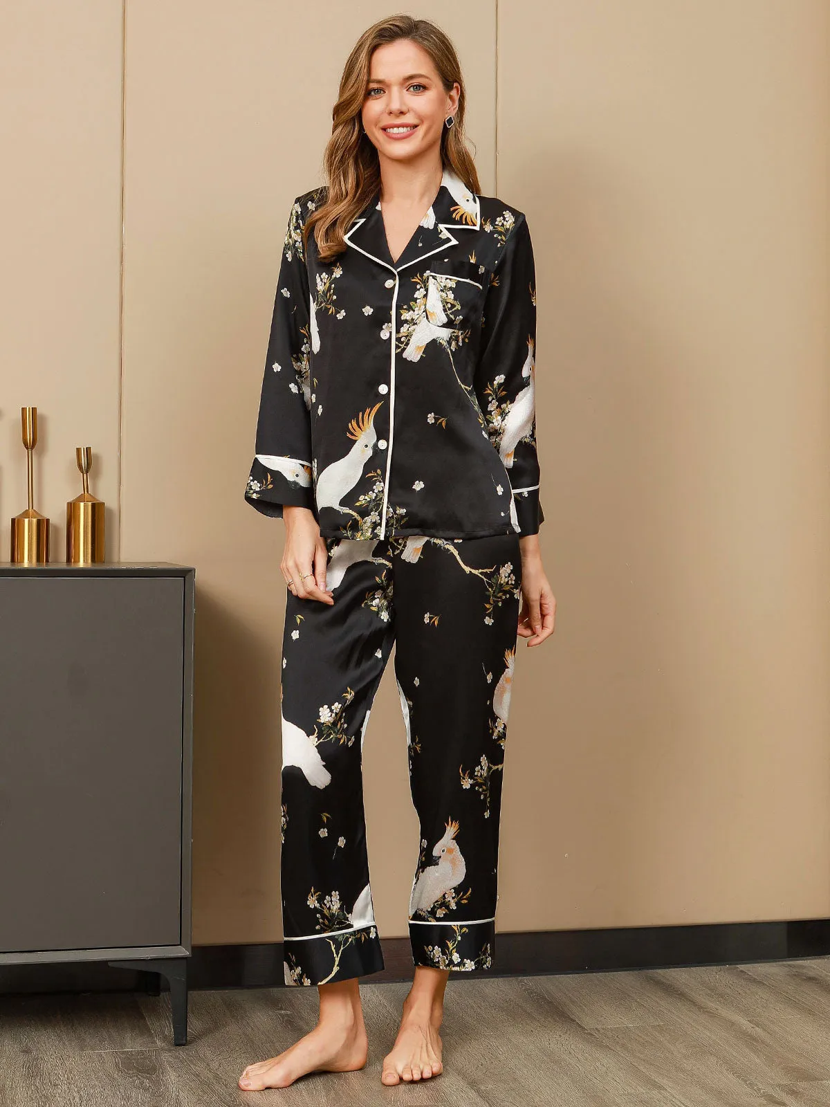 Pure Silk Pajama Set
