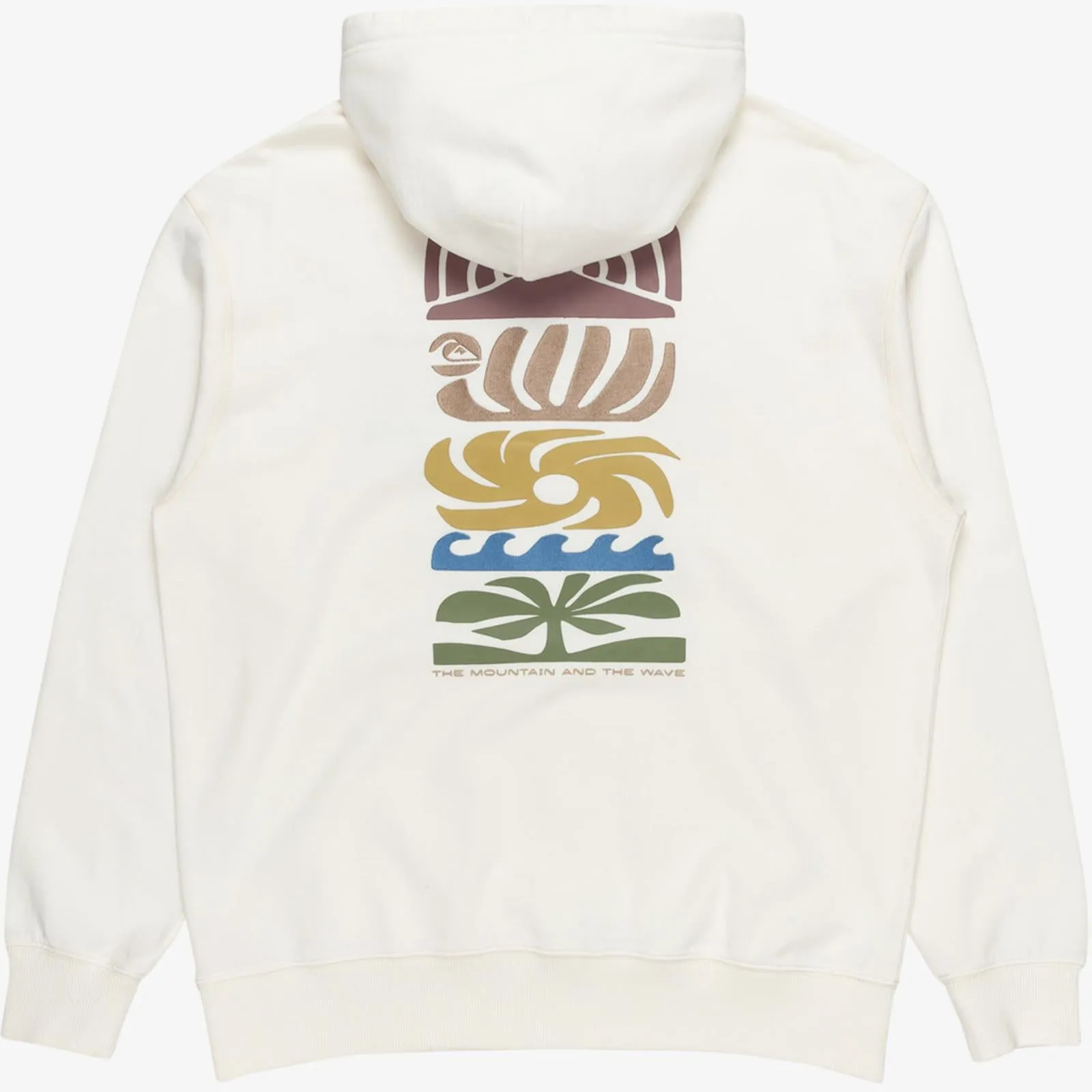 Quiksilver Mens Garment Dye Pullover Hoodie