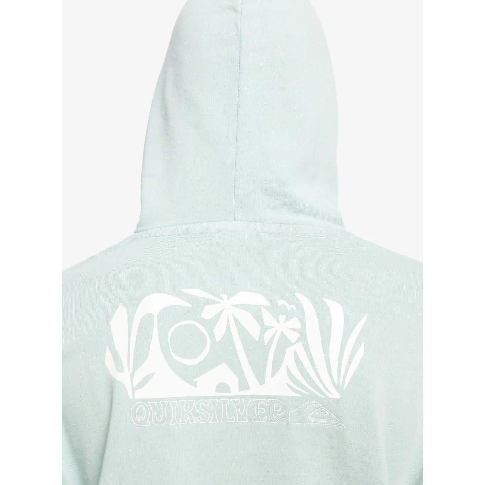 Quiksilver Mens Garment Dye Pullover Hoodie