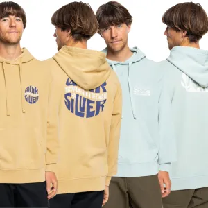 Quiksilver Mens Garment Dye Pullover Hoodie