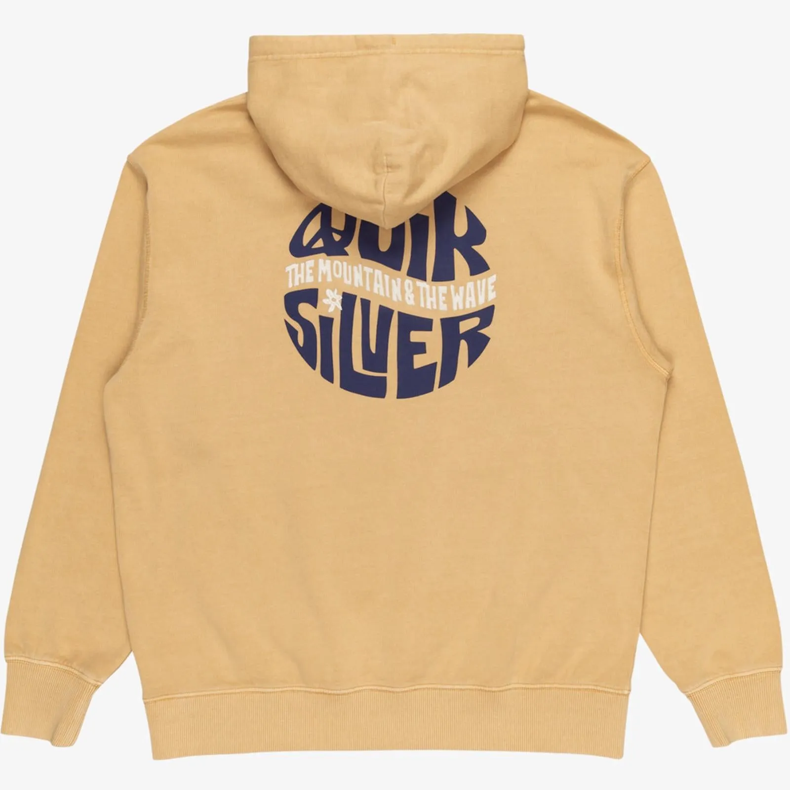 Quiksilver Mens Garment Dye Pullover Hoodie