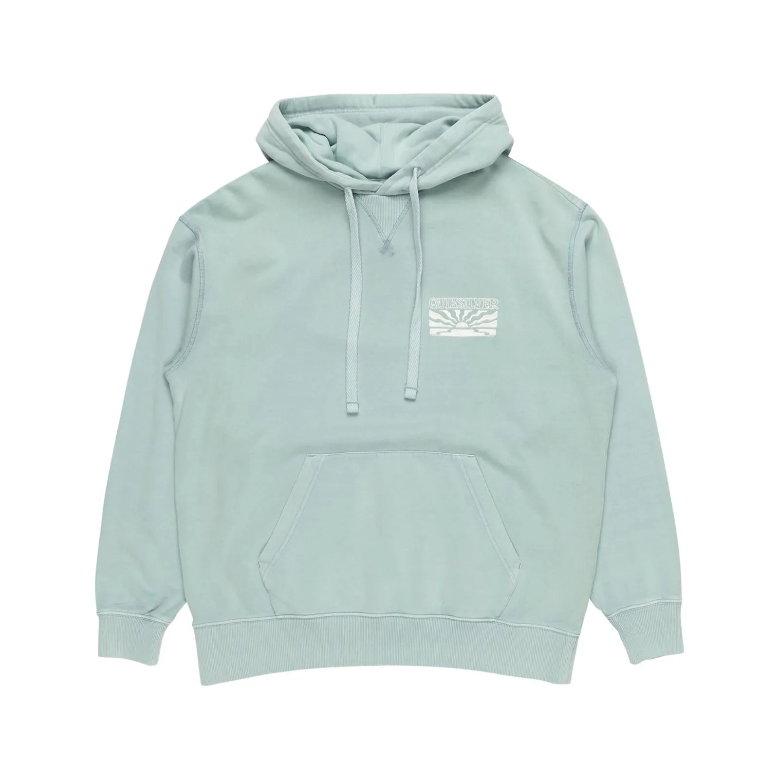 Quiksilver Mens Garment Dye Pullover Hoodie