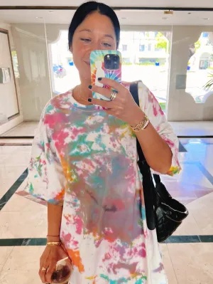 Rainbow Starburst Tie Dye Tee