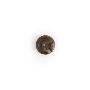 Recycled Paper Button 15mm - Dark