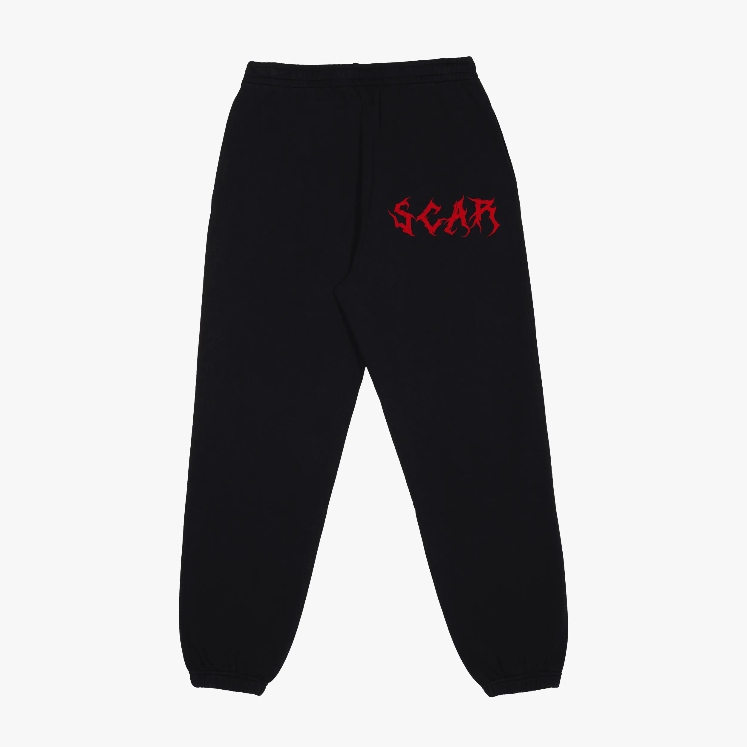 RED & BLACK SWEATPANTS