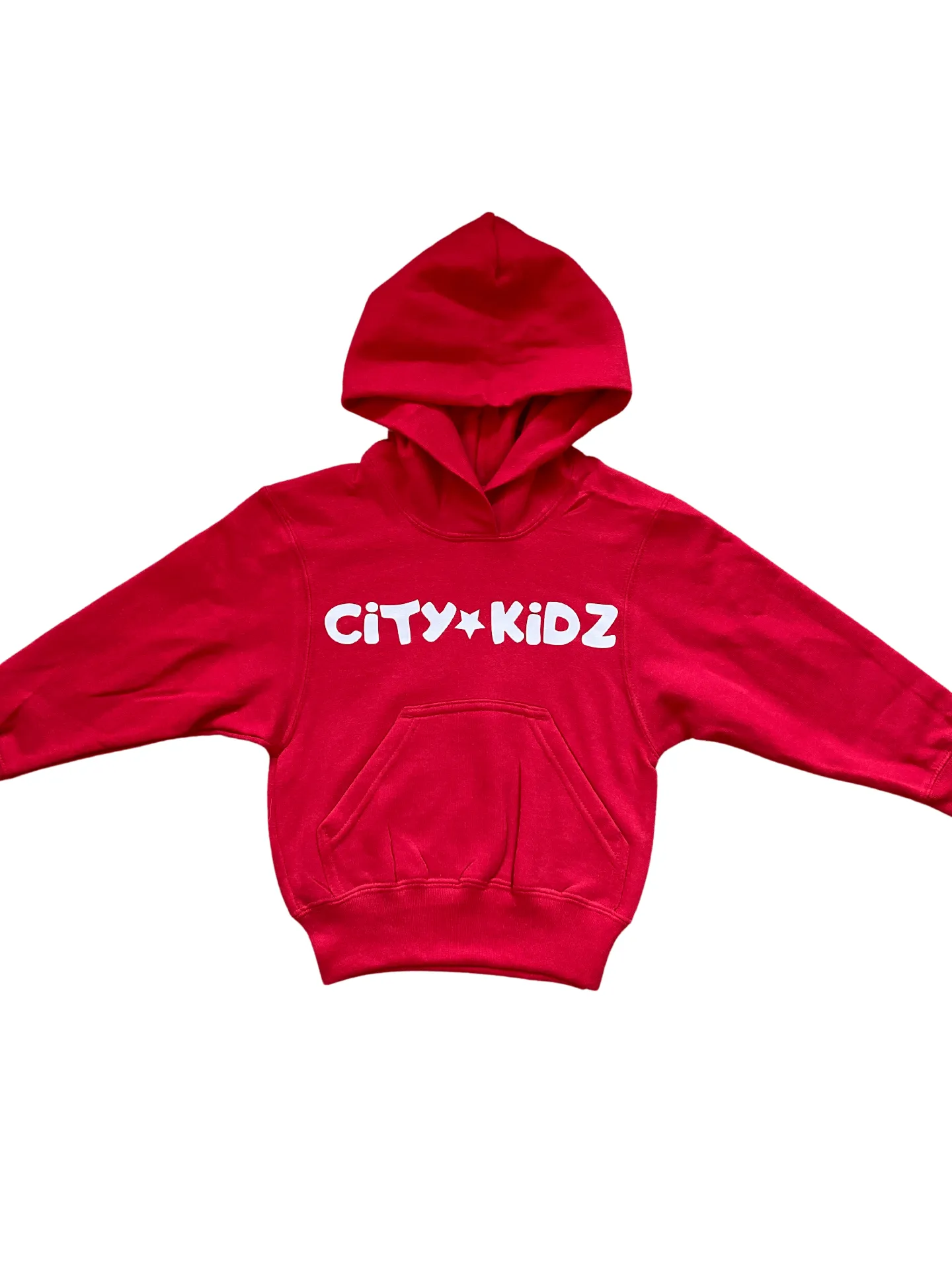RED PULLOVER SWEATSHIRT