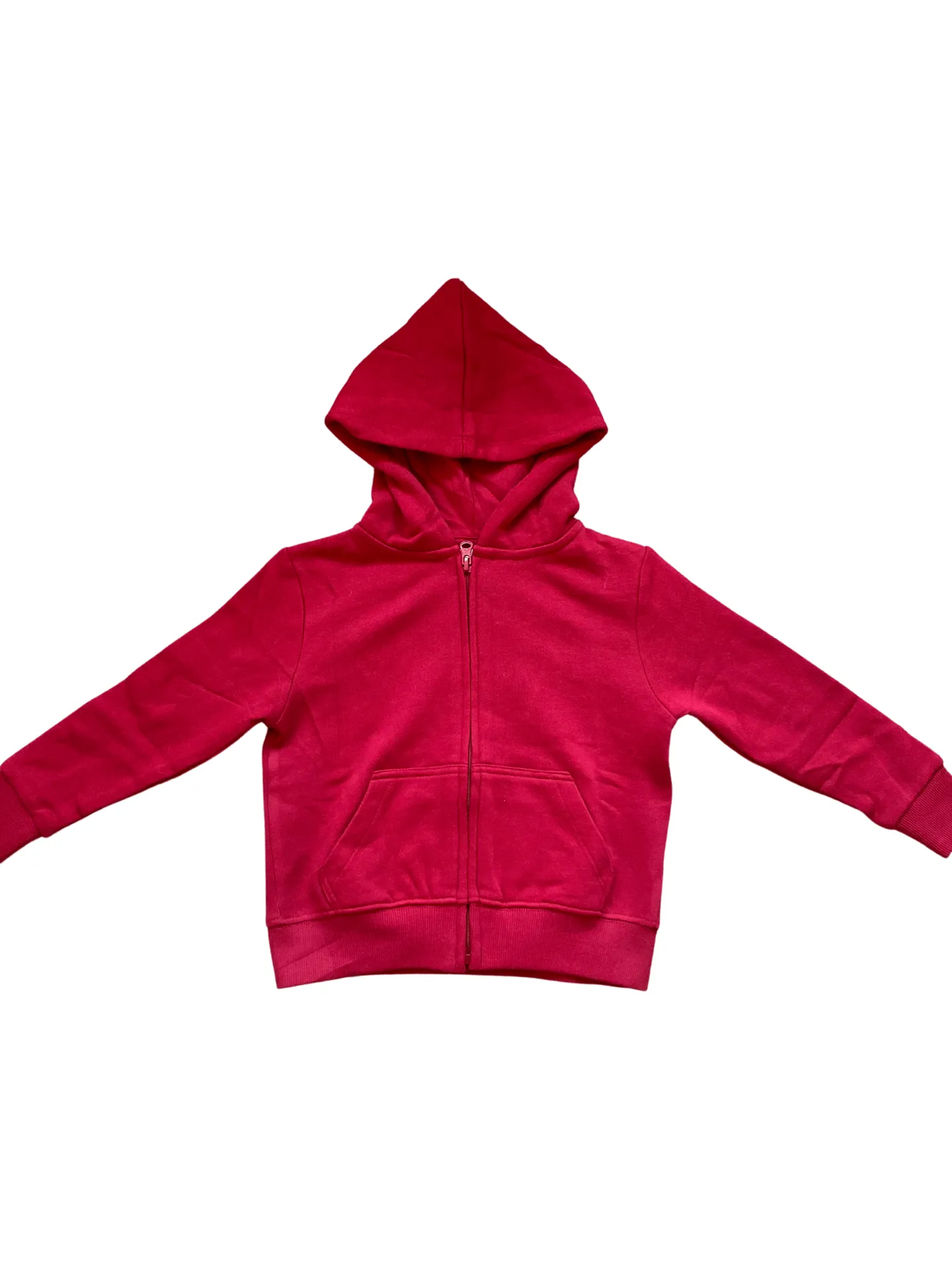 RED PULLOVER SWEATSHIRT