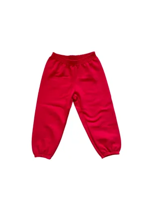 RED "EST. 2018" SWEATPANTS