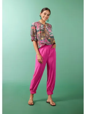 Rhodes Pant - Fuschia