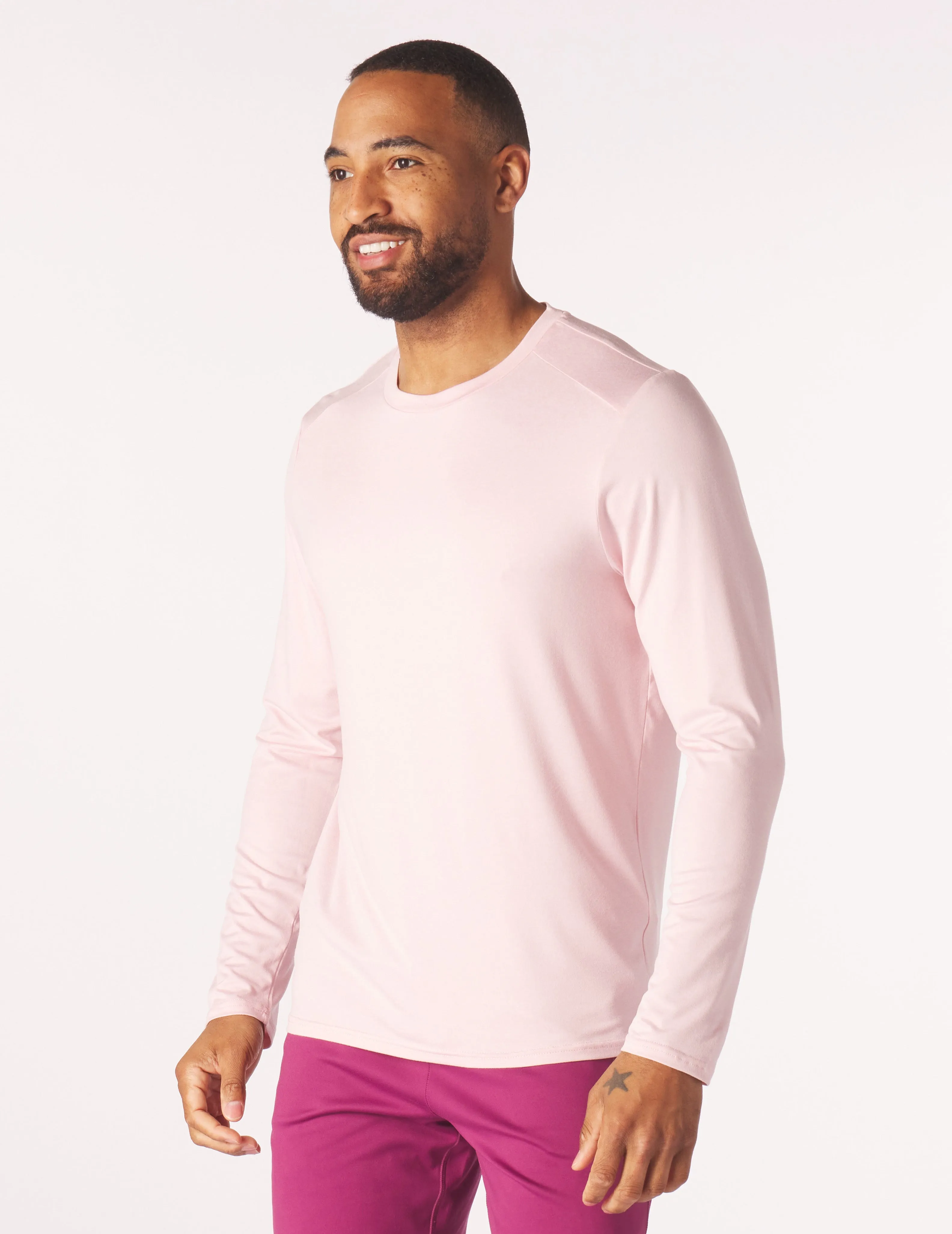 Salton Long Sleeve: Peony Heather