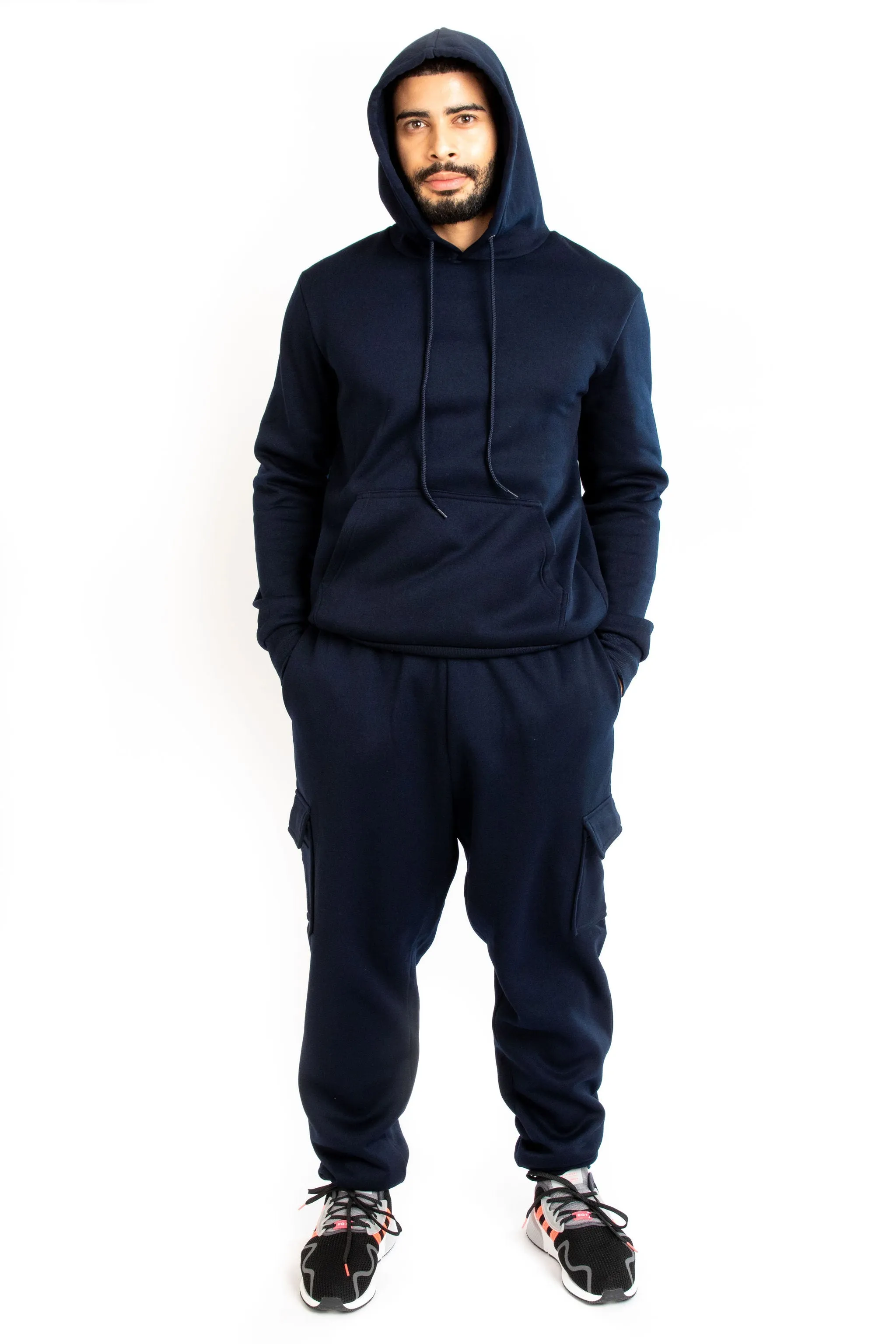 S&P Navy Cargo Sweatpants