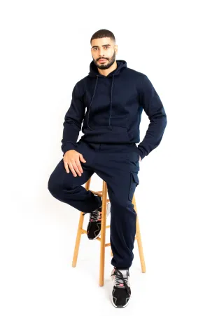 S&P Navy Cargo Sweatpants