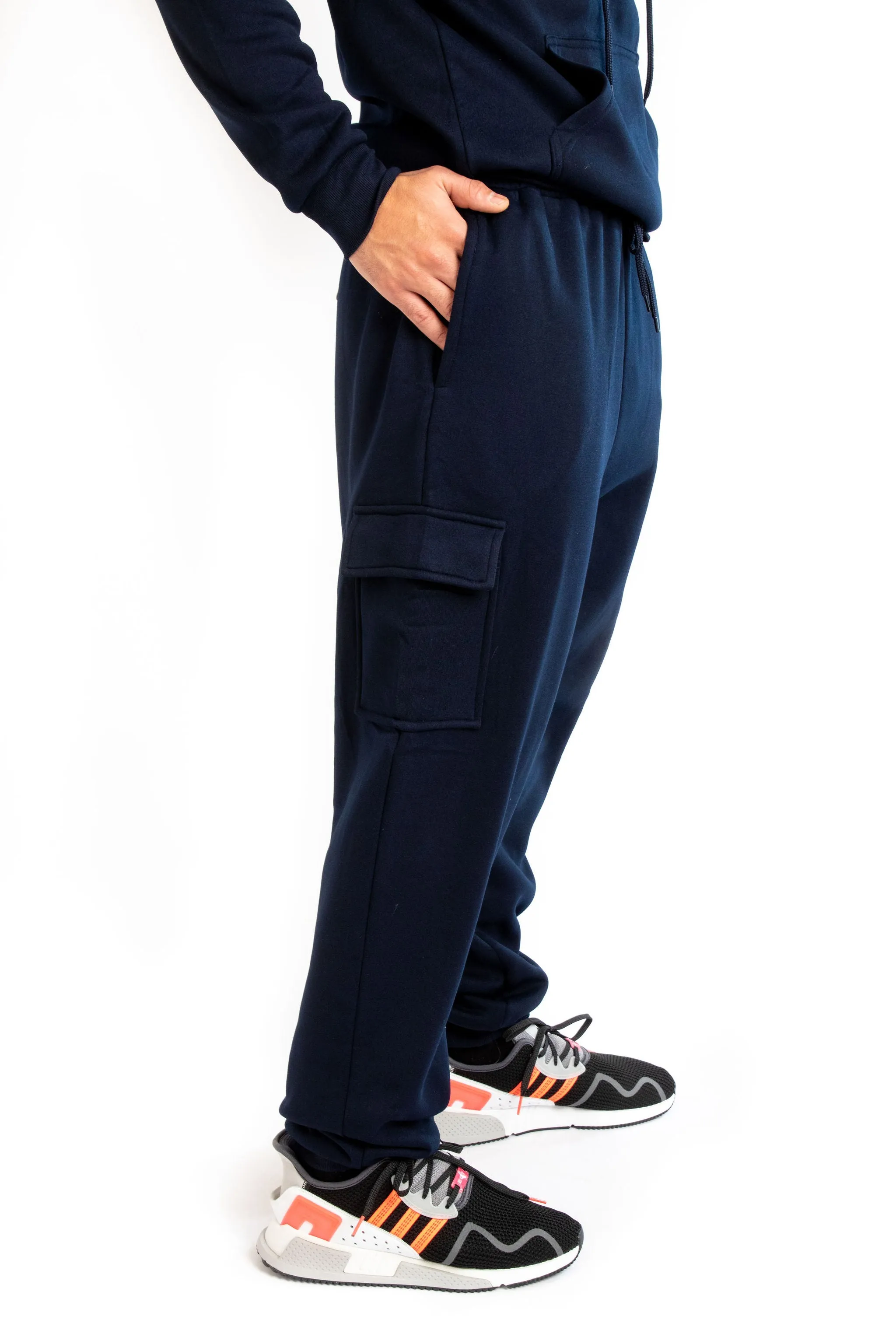 S&P Navy Cargo Sweatpants