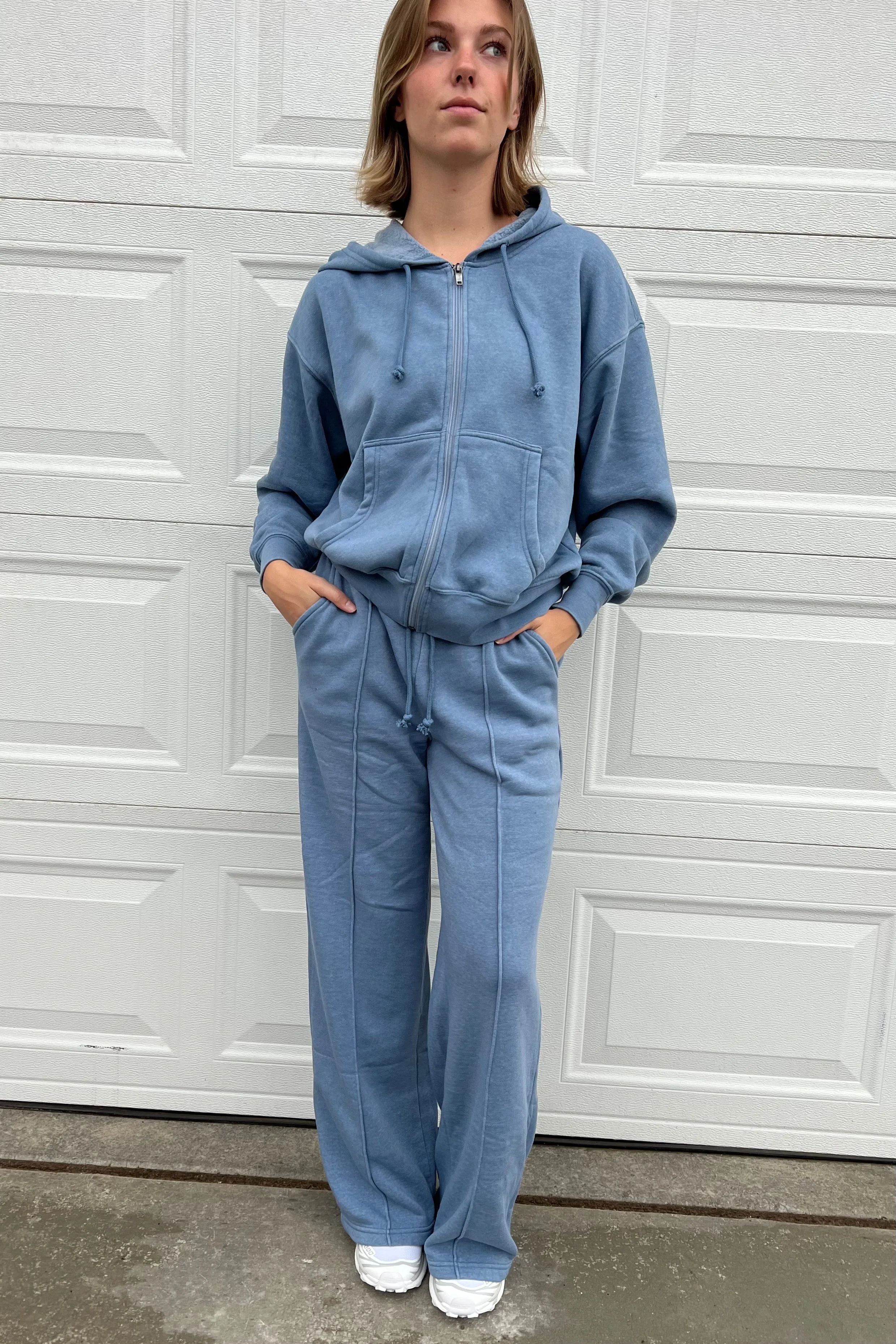 Saturday Afternoon Full Zip - Blue