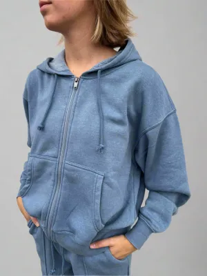 Saturday Afternoon Full Zip - Blue