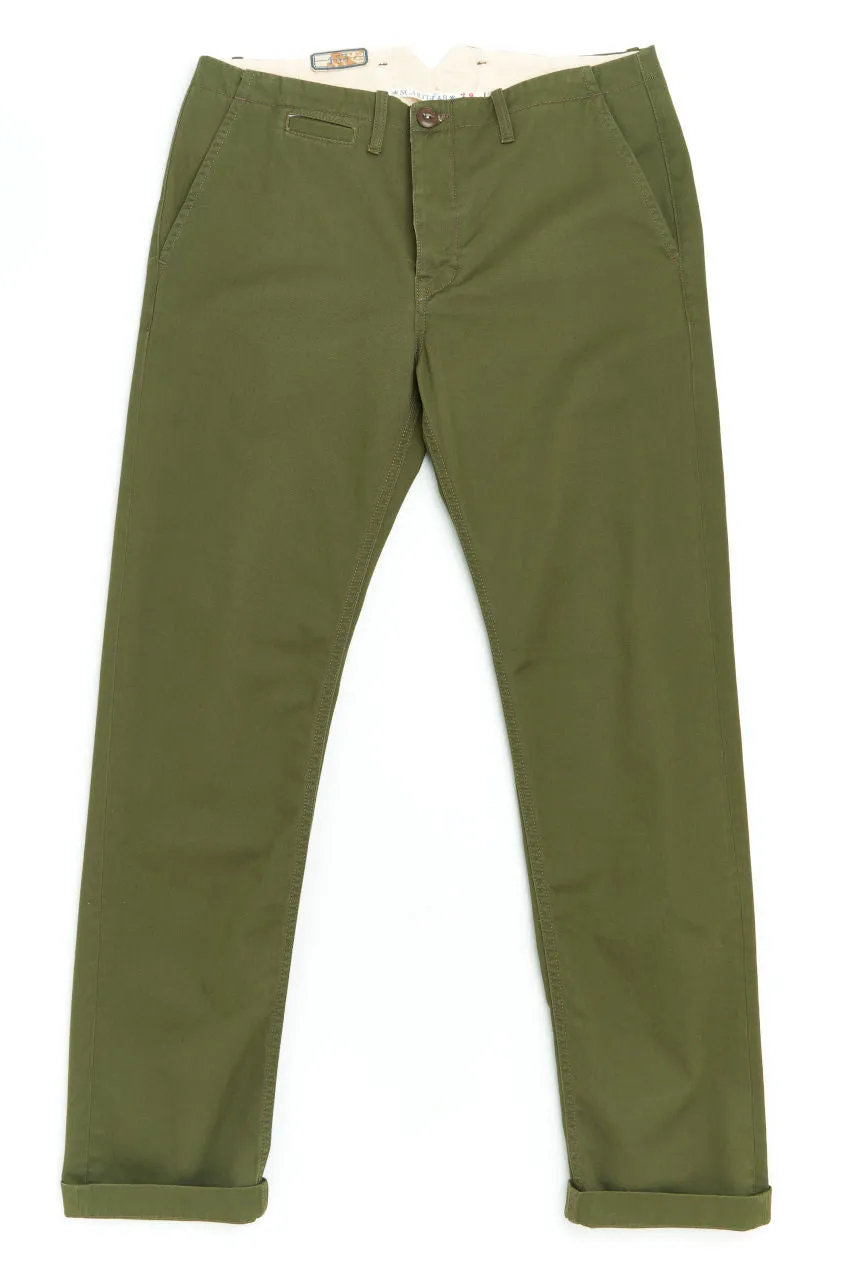 Scarti Lab Chinos 133-SG506 Green Stone Washed