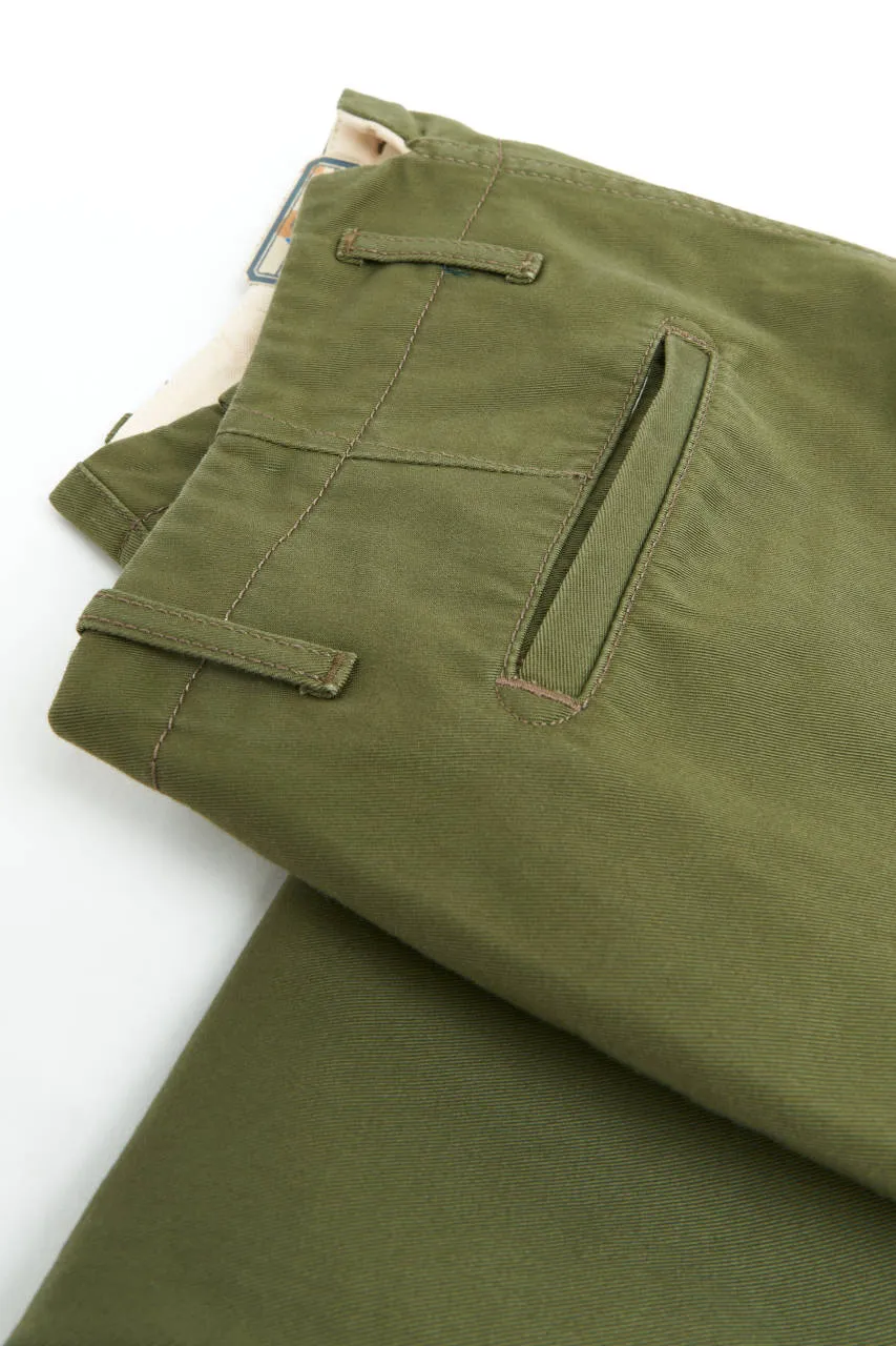Scarti Lab Chinos 133-SG506 Green Stone Washed