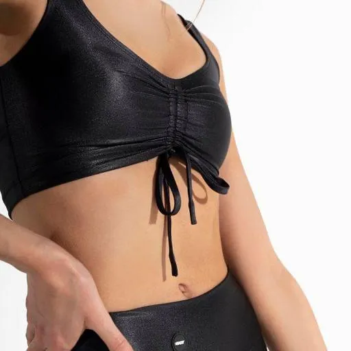 SCRUNCH NOIR TOP