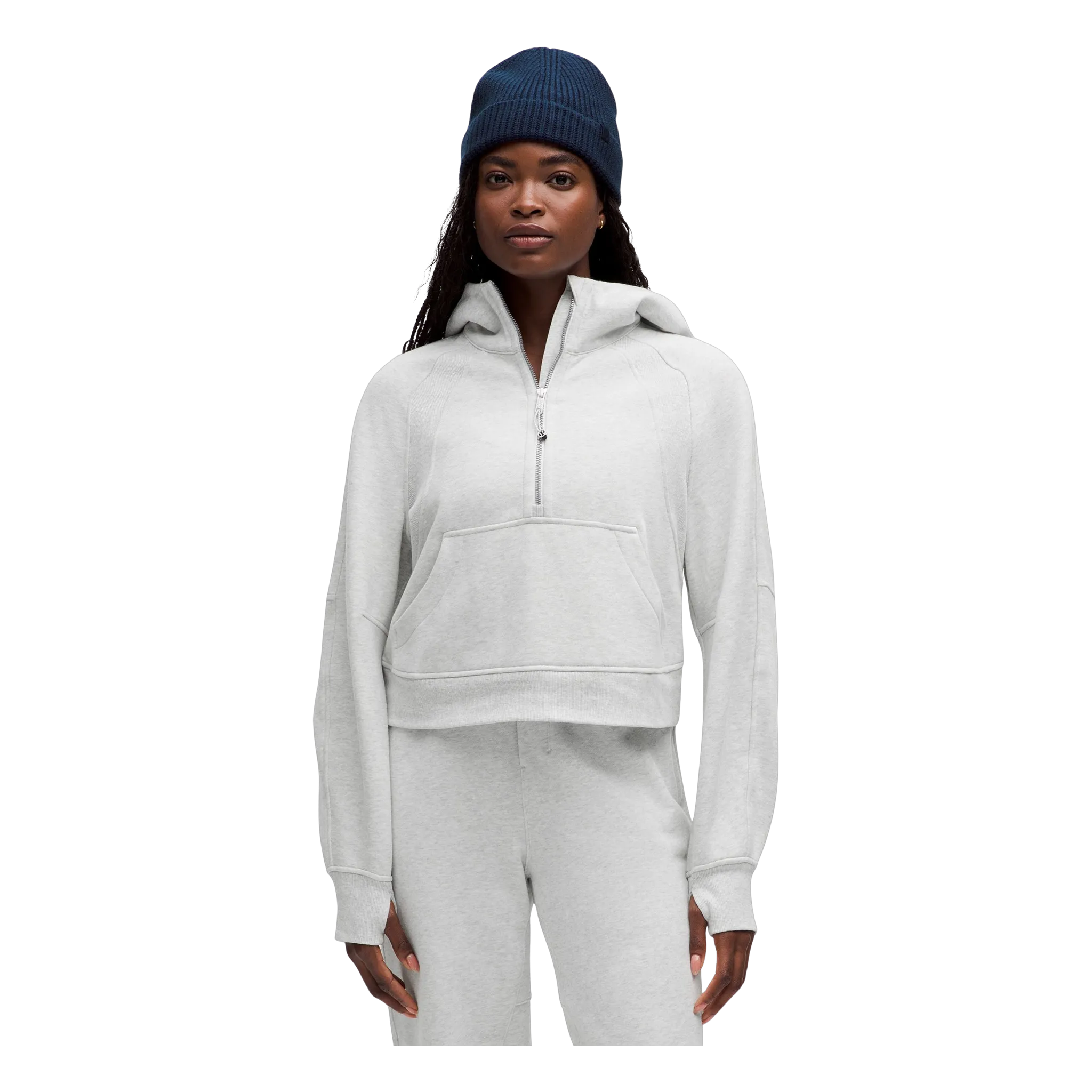 Scuba Oversized Half-Zip Hoodie