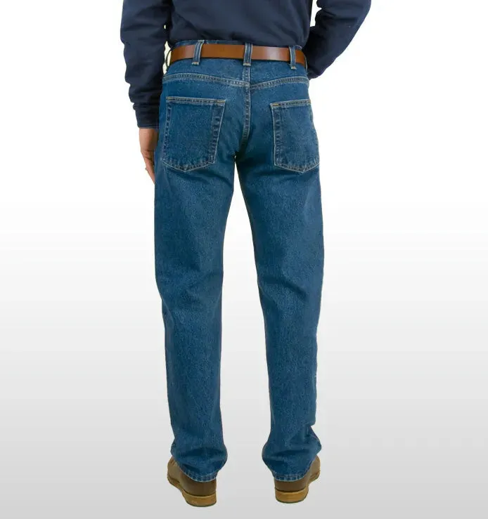 SECONDS - SECAA1873L - MEN'S CLASSIC JEAN - MEDIUM STONEWASH - MADE IN USA