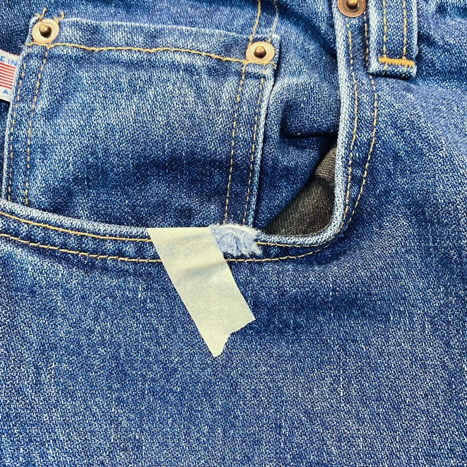 SECONDS - SECAA1873L - MEN'S CLASSIC JEAN - MEDIUM STONEWASH - MADE IN USA