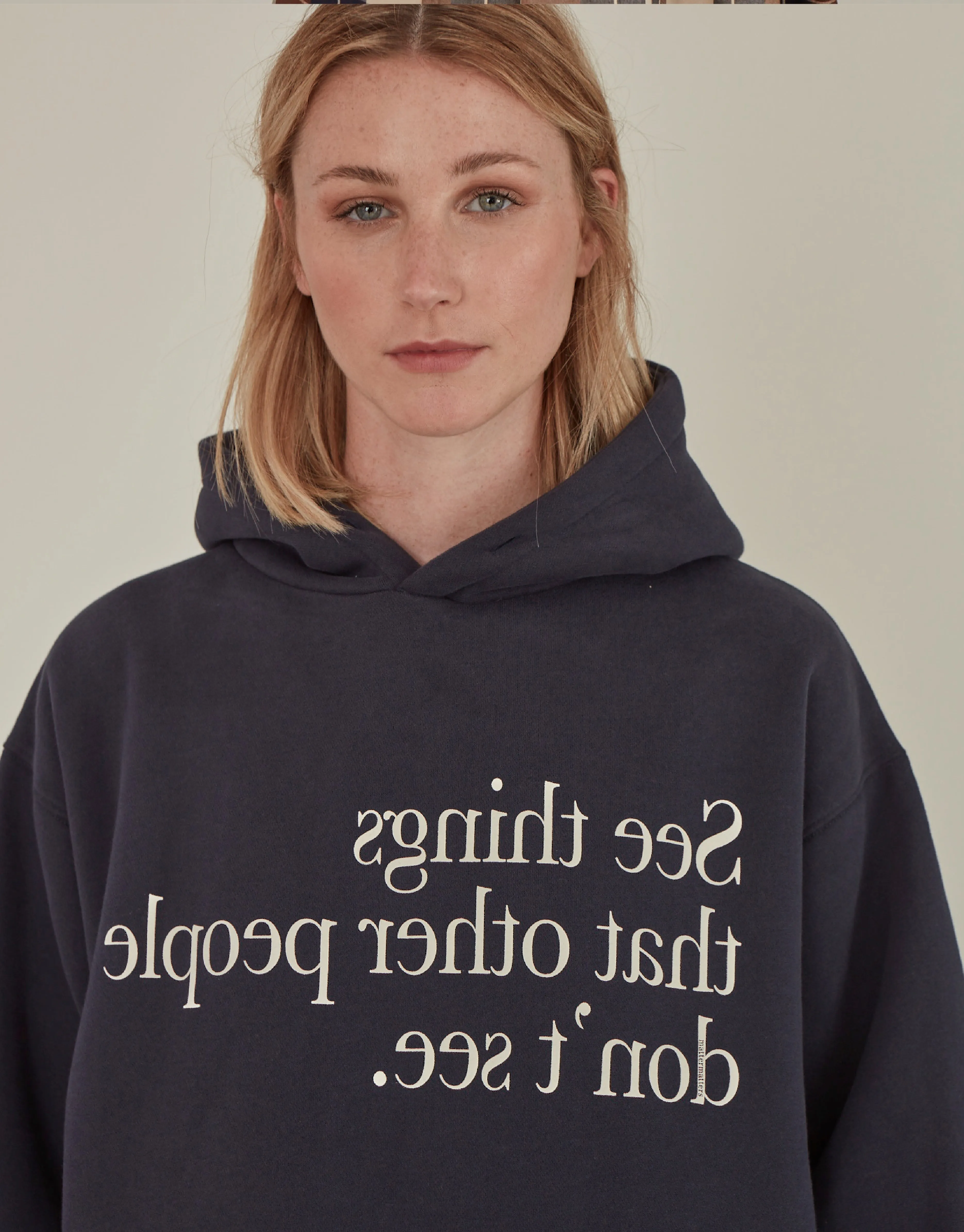 See Things / Oversized Hoodies • Navy