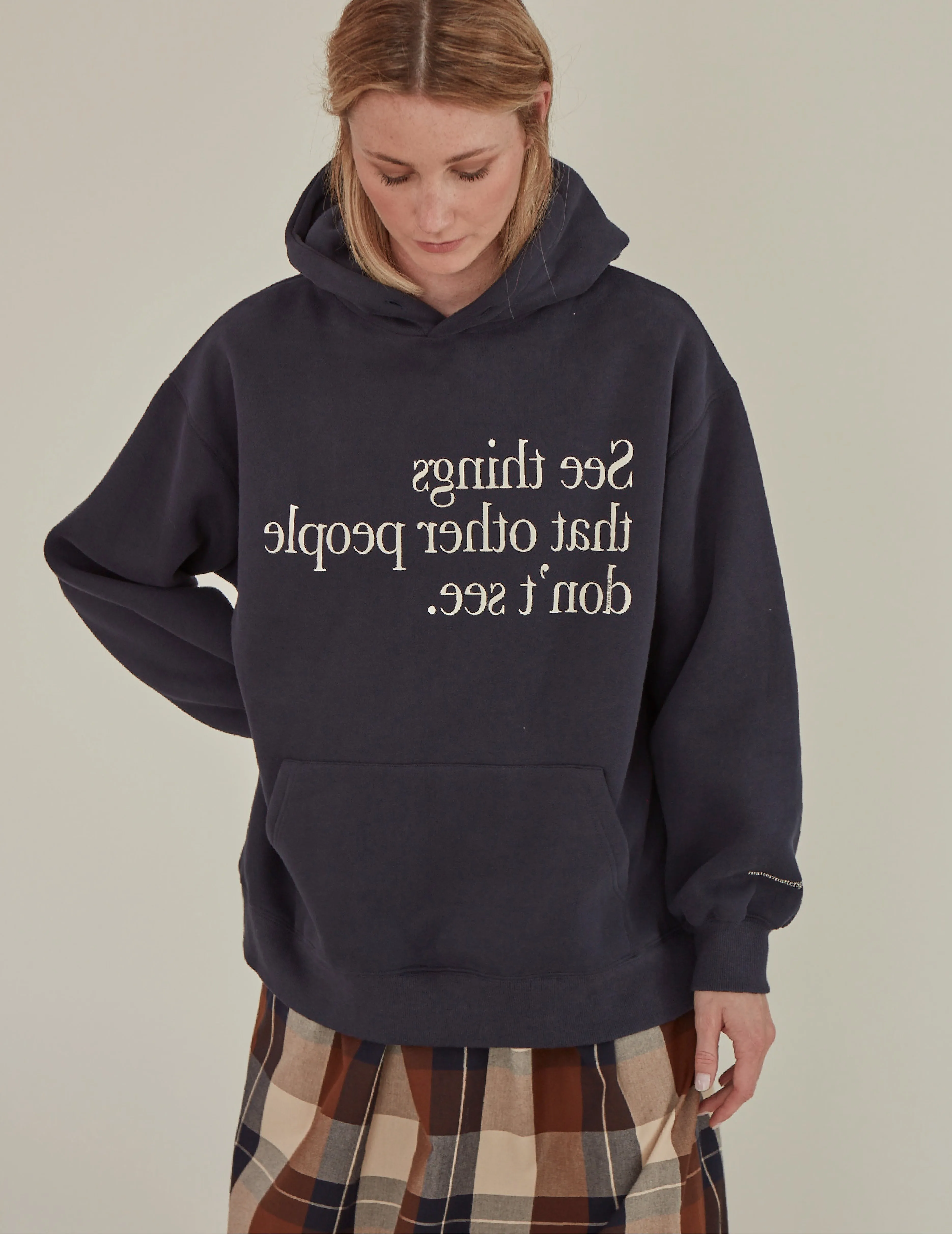 See Things / Oversized Hoodies • Navy