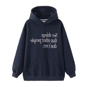 See Things / Oversized Hoodies • Navy