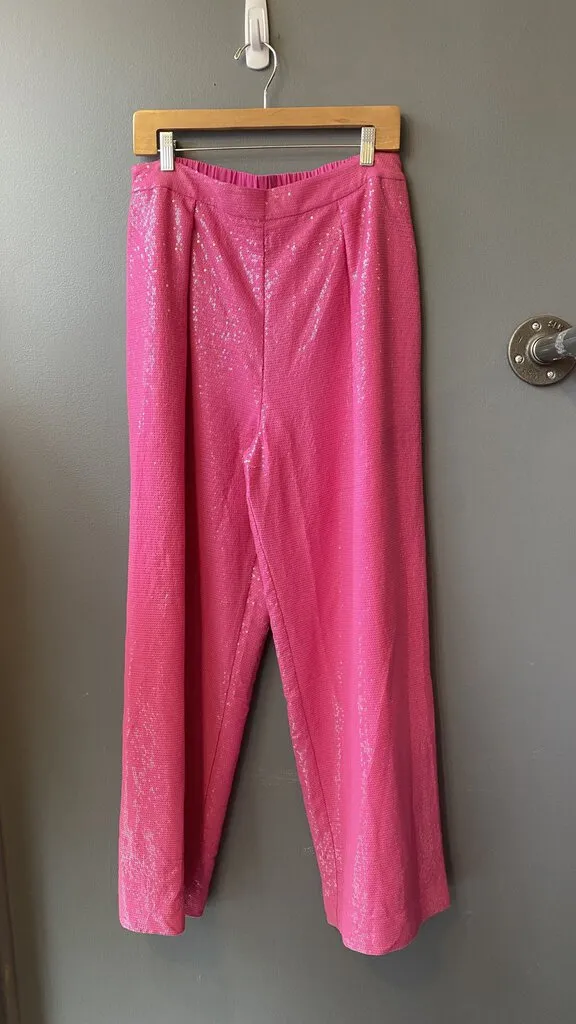 Sequin Wide Leg Pants