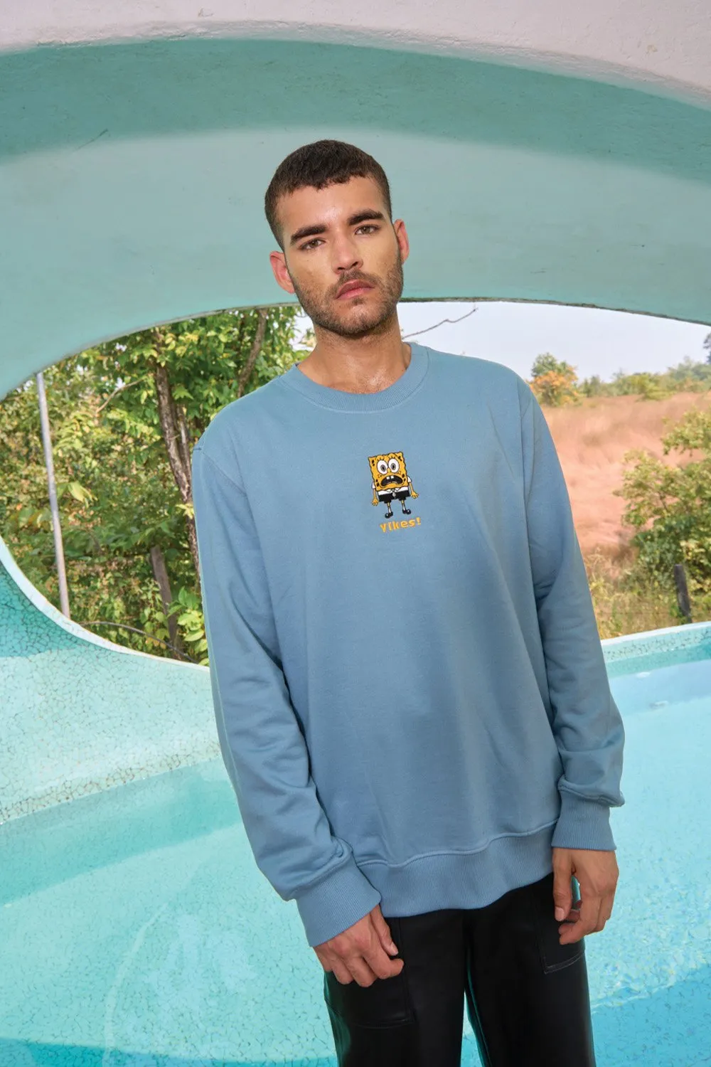 Shaken SpongeBob Oversized Sweatshirt