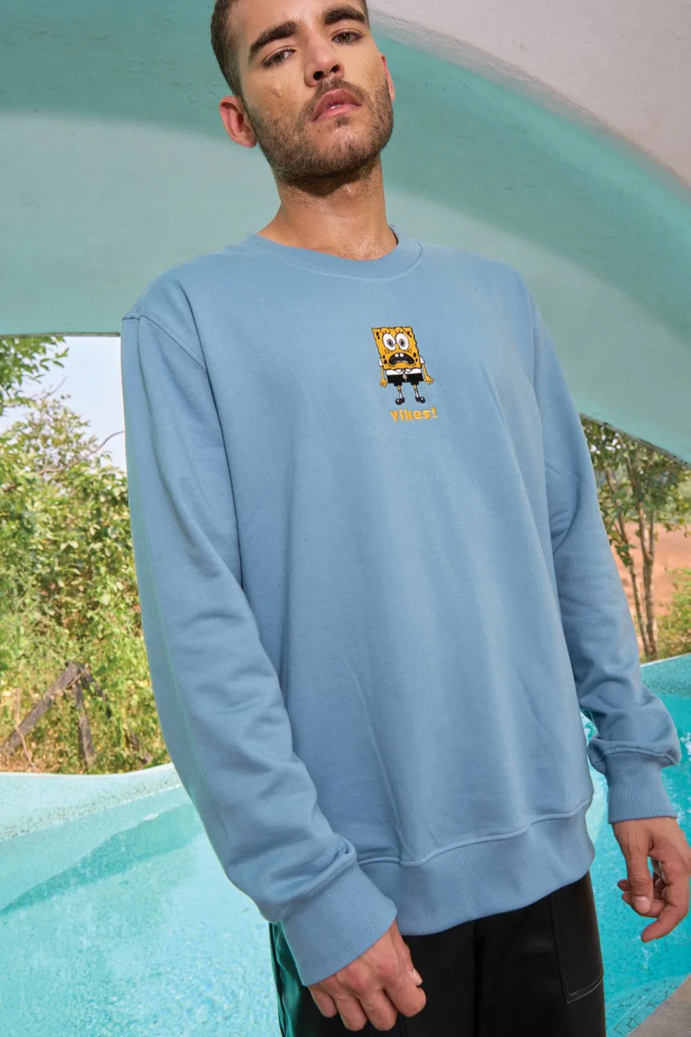 Shaken SpongeBob Oversized Sweatshirt