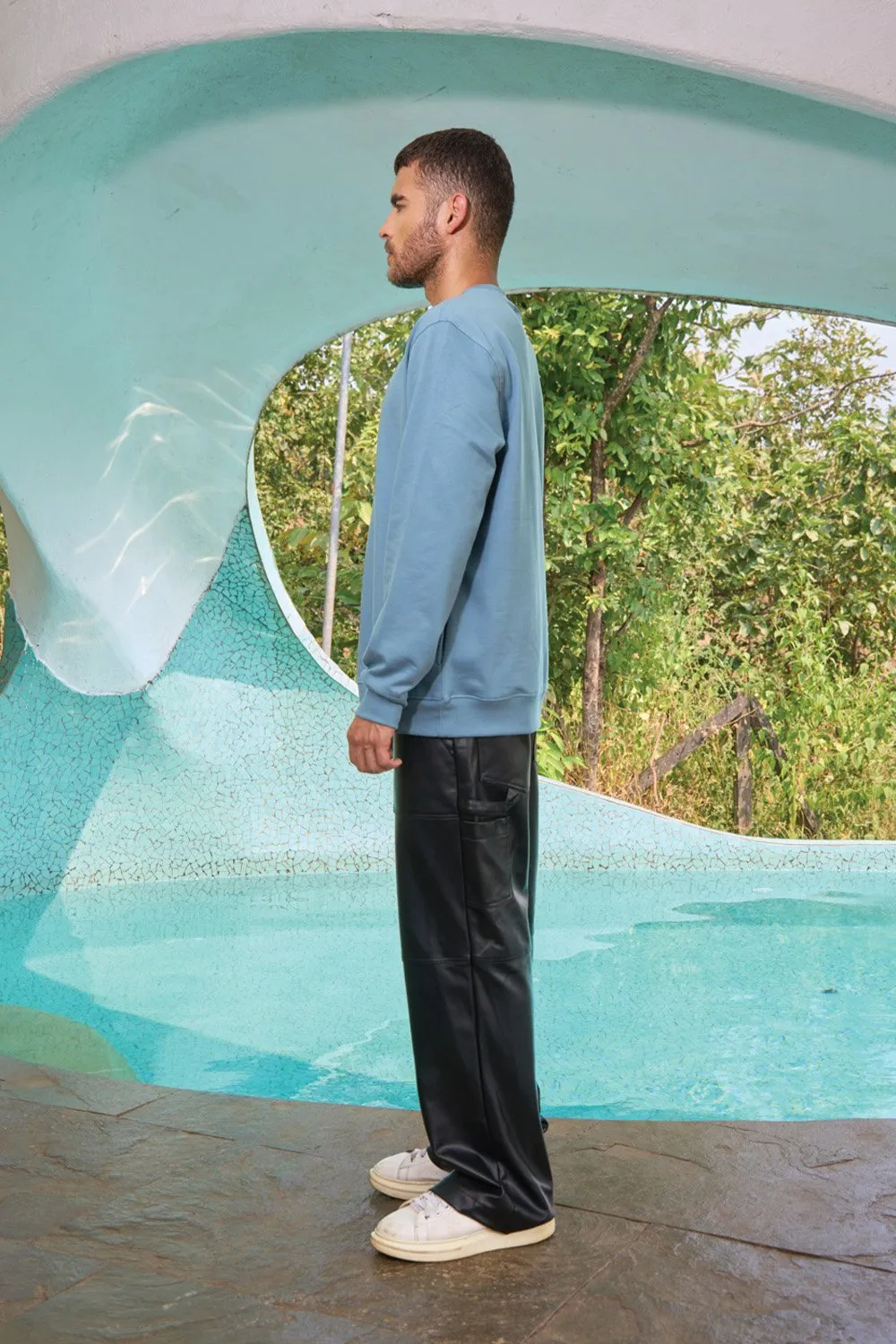 Shaken SpongeBob Oversized Sweatshirt