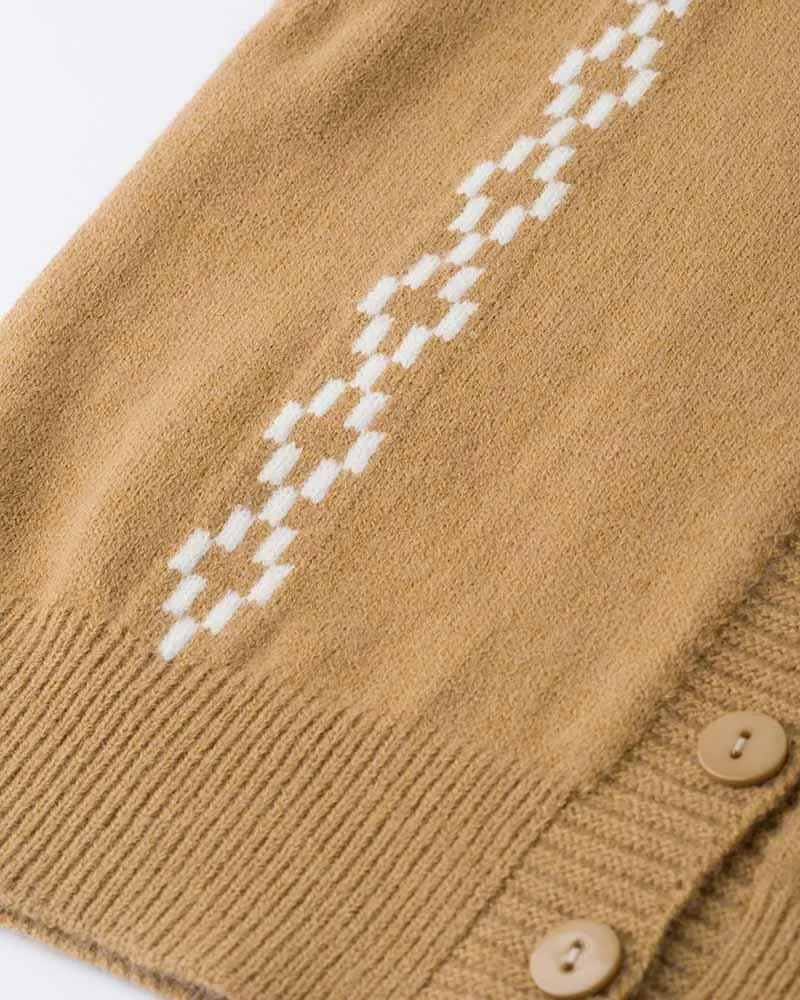 Shore Cottage Button Sweater Vest