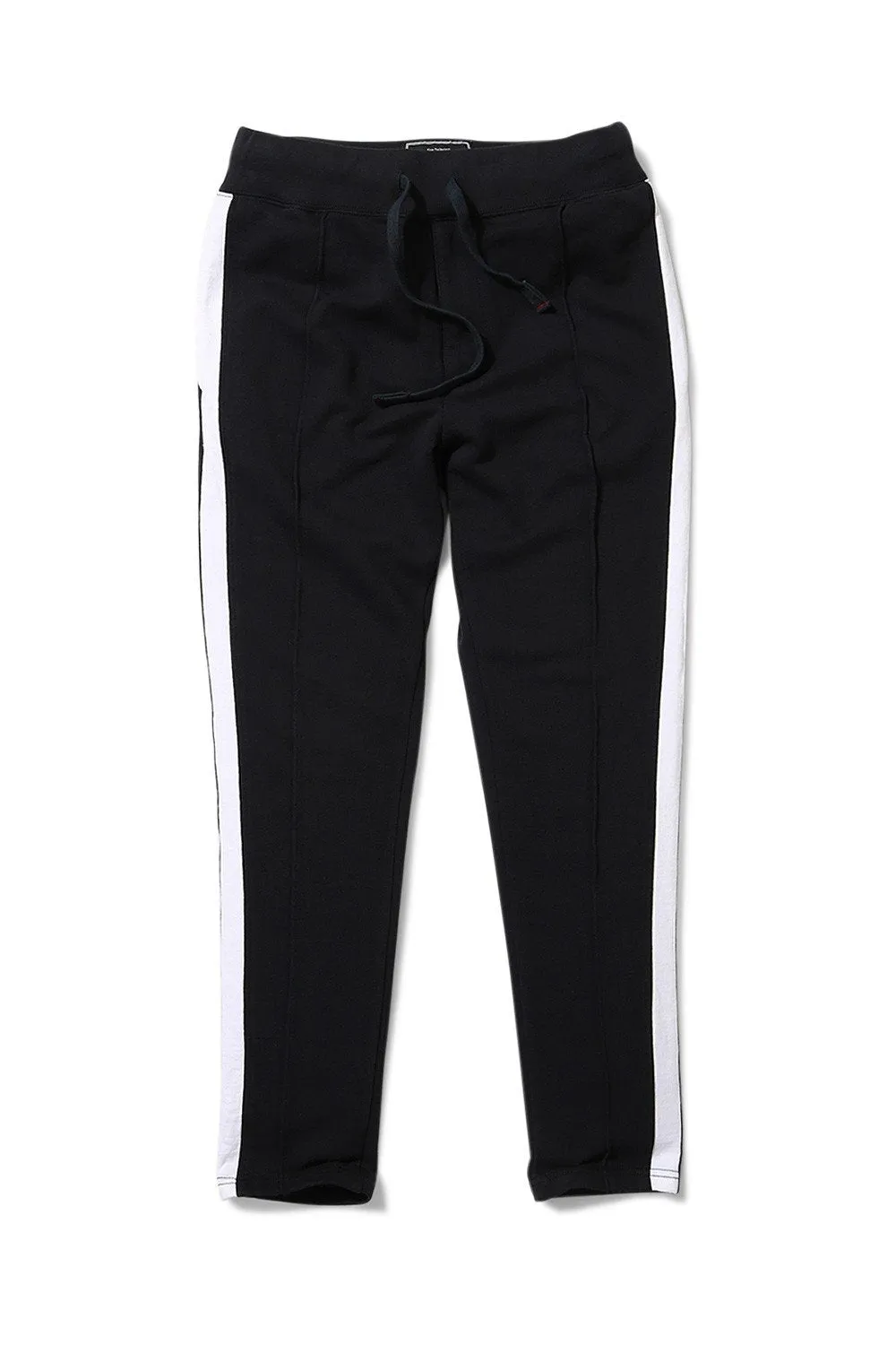 Side Colorblock Navy Sweatpants