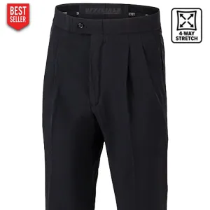 Smitty Pleated 4-Way Stretch Referee Pants