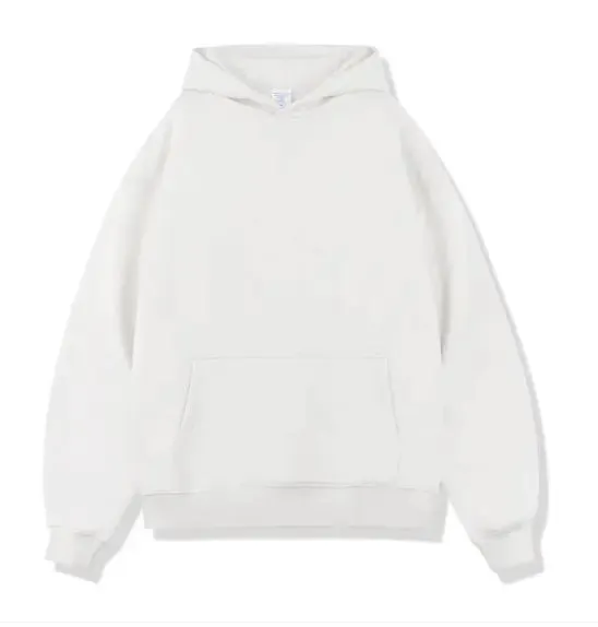 Solid Color Loose Trendy Hoodies for Men