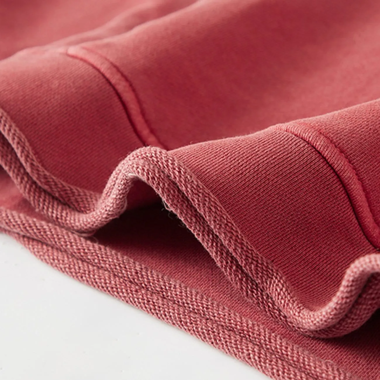 Solid Color Washed Hoodie